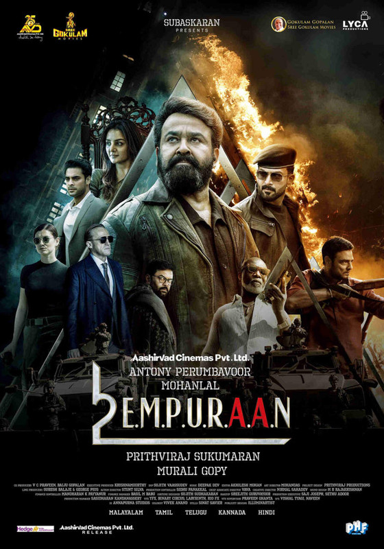 L2: Empuraan 2025 Full Movie Hindi 2.0 Multi Audio PRE-HD HC-ESub