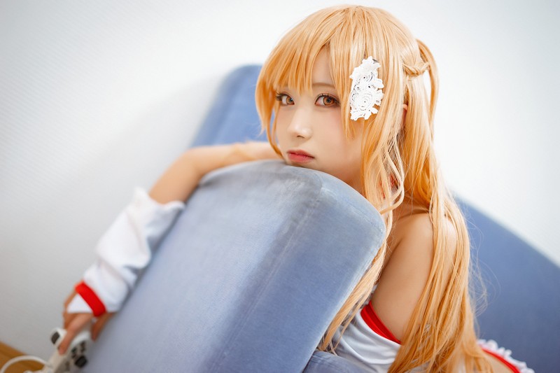 切切Celia 亚丝娜内衣 Asuna Cosplay 写真图集 93P插图2