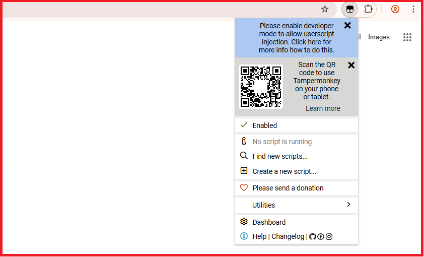 Enable Developer Mode