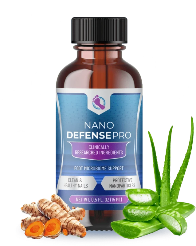 Nano Defense Pro topical formula bottle with dropper