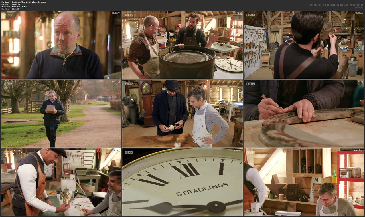 The Repair Shop S01E07 Village Clock.mkv