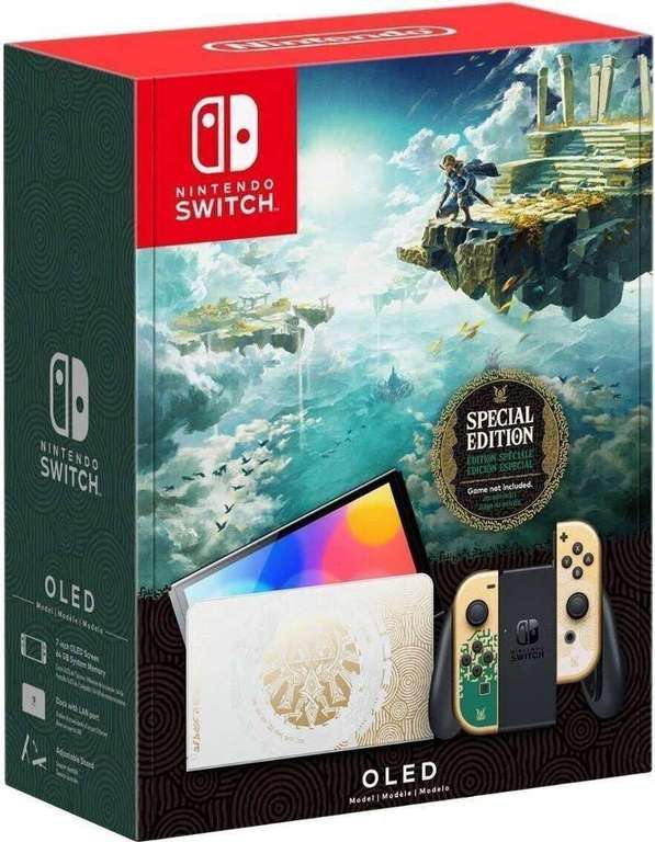 Bodega Aurrera: Consola Nintendo Switch OLED The Legend Of Zelda Edition | Sin promociones bancarias 
