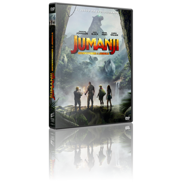 Jumanji: Bienvenidos a la Jungla [DVD9Full][PAL][Multi][2017][Aventuras]