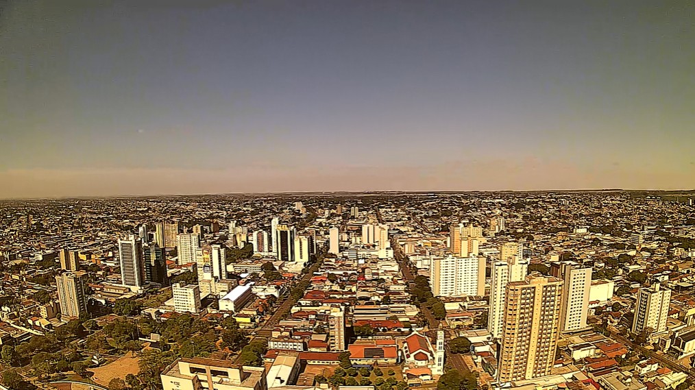 Campo Grande nesta manhã de sexta-feira