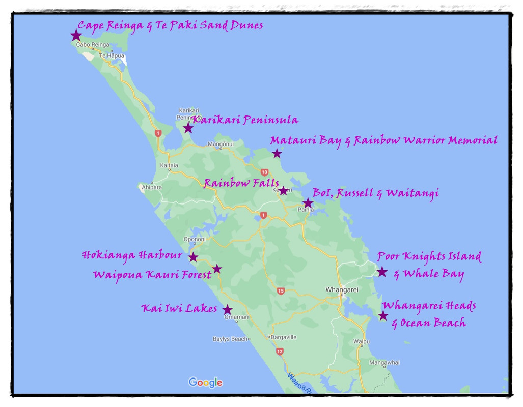 Escapadas y rutas por la Nueva Zelanda menos conocida - Blogs de Nueva Zelanda - Diez días de roadtrip por Northland en caravana (febrero 2021) [I] (1)