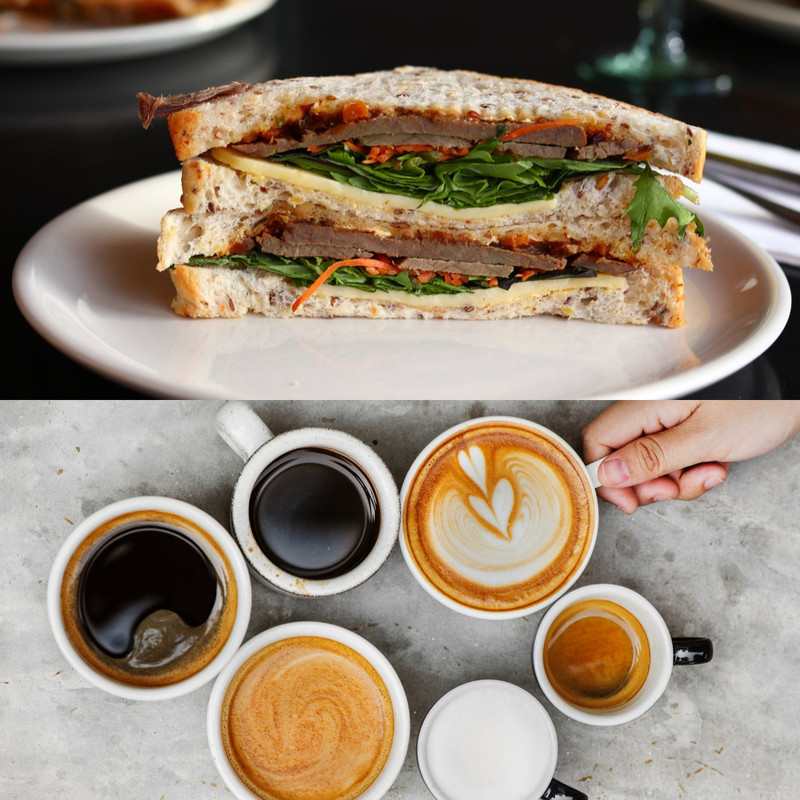 Sandwich dan kopi (pexels.com)