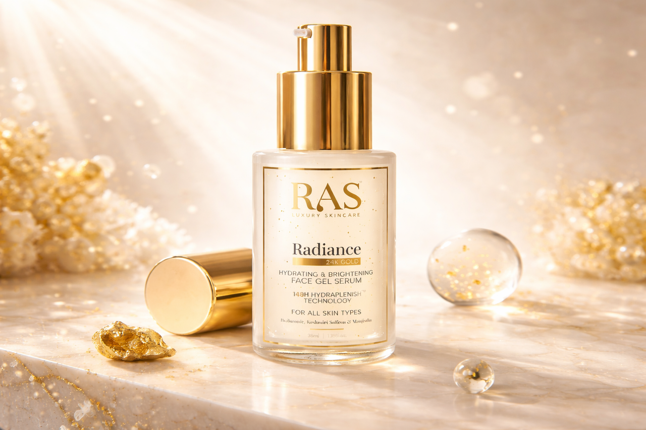 24K Gold Radiance Luxury Face Serum
