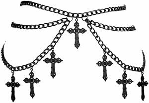 cross waist chain