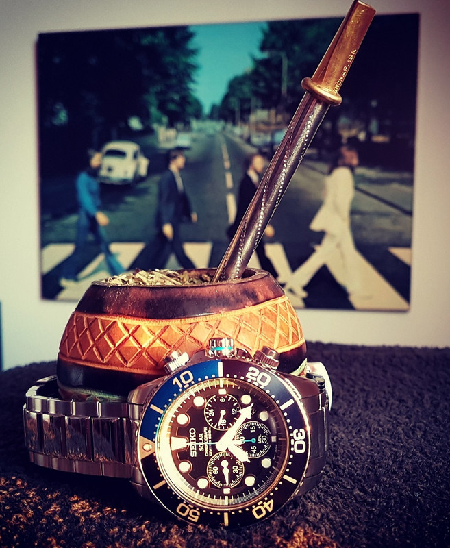 Seiko Solar Daytona Submariner Black  SSC017 200M