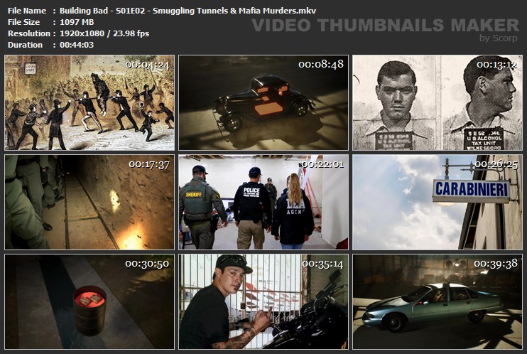 Building Bad - S01E02 - Smuggling Tunnels & Mafia Murders.mkv