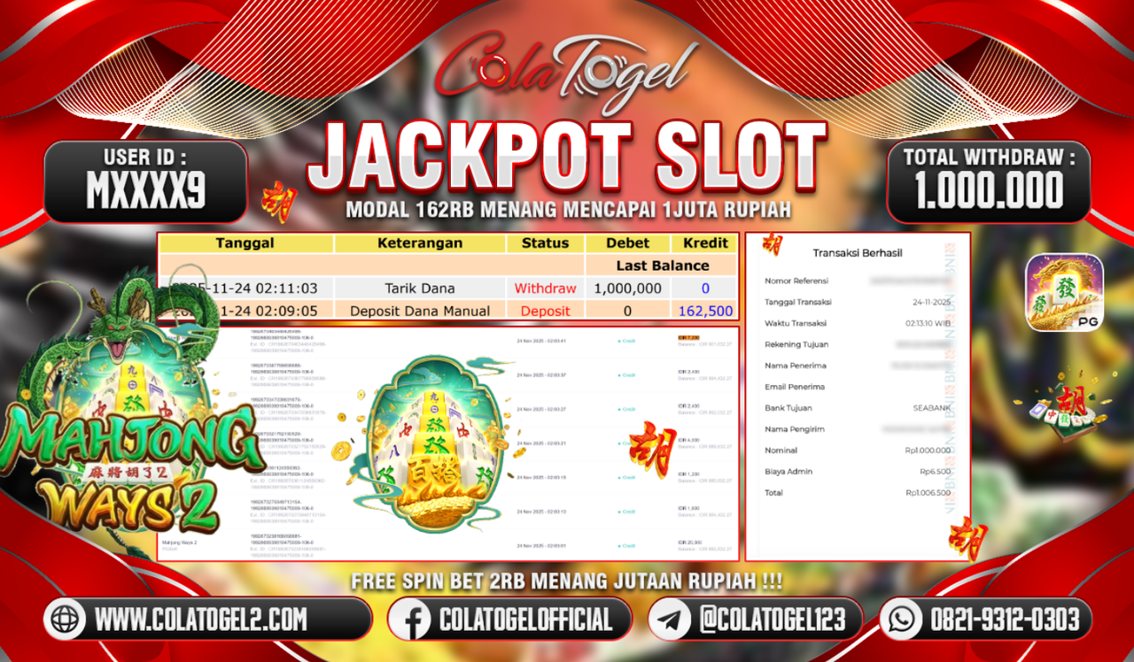 JACKPOT SLOT GACOR!!