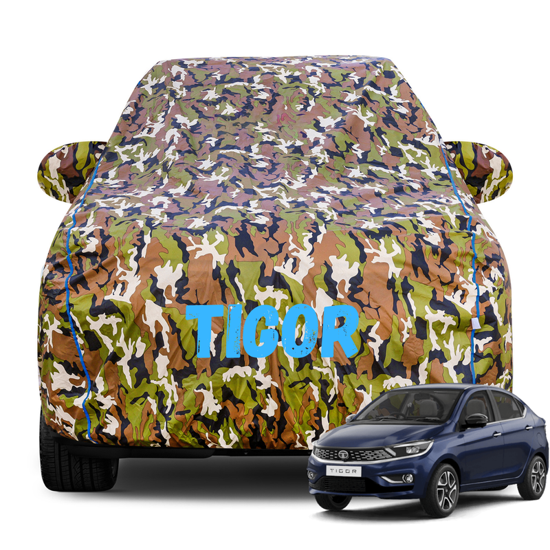 Tigor Army Car Cover