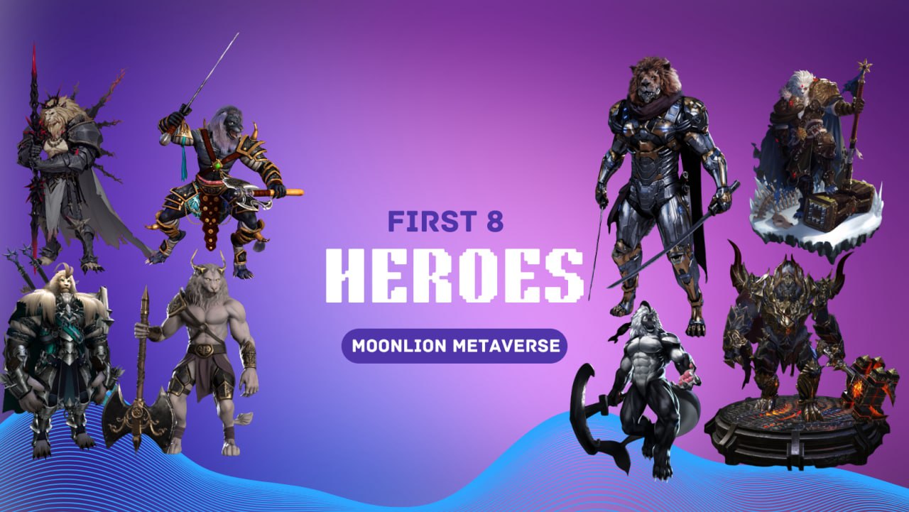 Moonlion Metaverse - Play2Earn Heroes