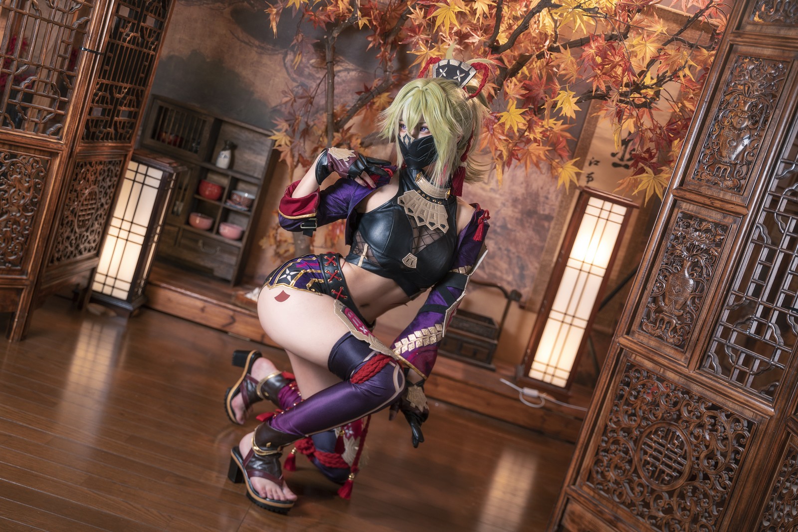 Seya-狮砸 – 久岐忍 克洛琳德 凌华 Cosplay 合集（21P-208.1MB）插图3