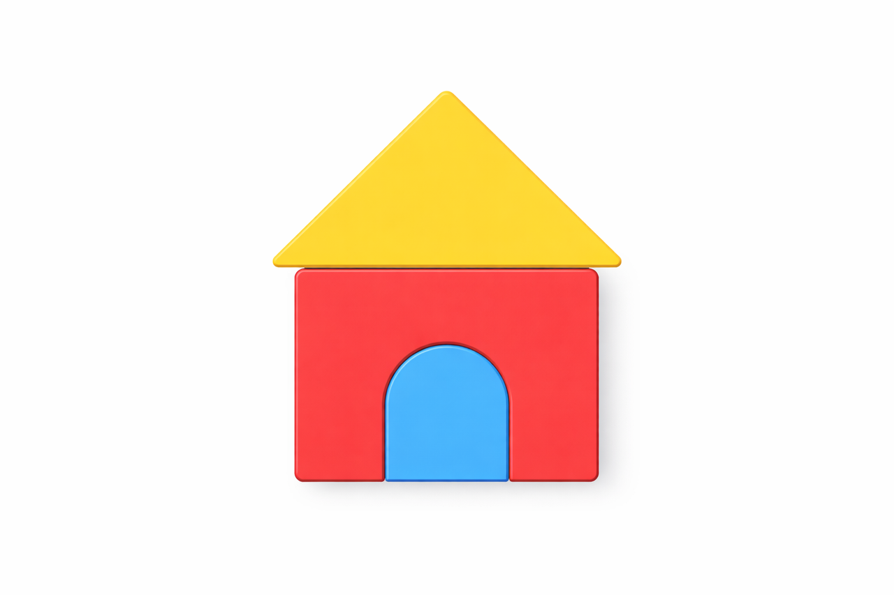 Ba hình khối và ba màu sắc