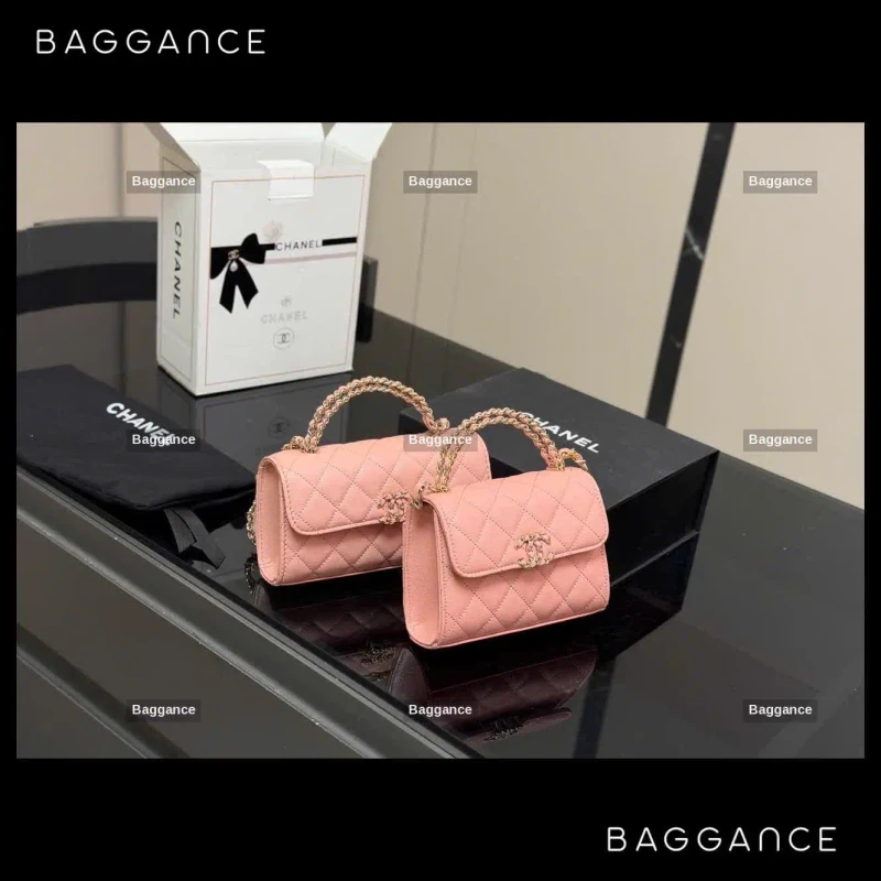 The Chanel Kelly 23P – Majestic Handle Edition | Ref: EVCHFW-169 | 15cm & 18cm