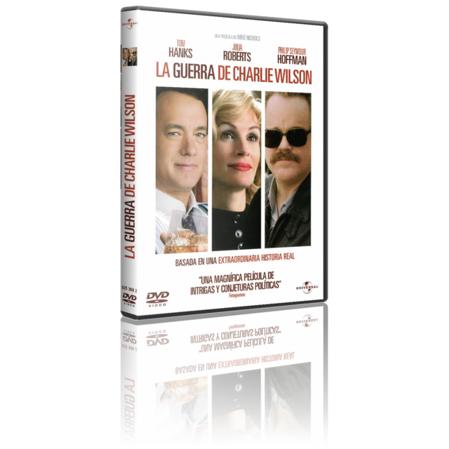Portada - La Guerra de Charlie Wilson [DVD9 Full][Pal][Cast/Ing/Ita][Sub:Varios][Drama][2007]
