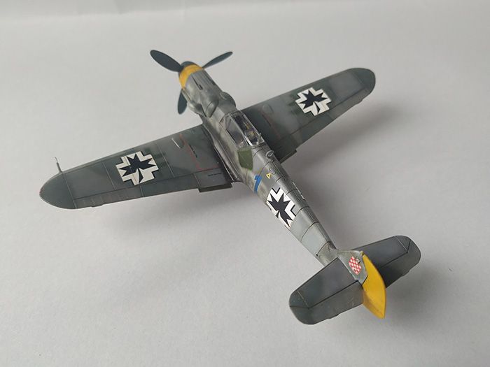 Bf-109G 2.Lj. AZ model i Revell 1/72 Pt.II IMG-20201024-123019