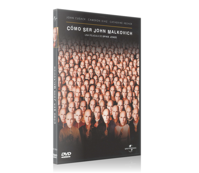 Portada - Cómo Ser John Malkovick [DVD9 Full] [Pal] [Cast/Ing] [Sub:Nó] [C.Ficción] [1999]
