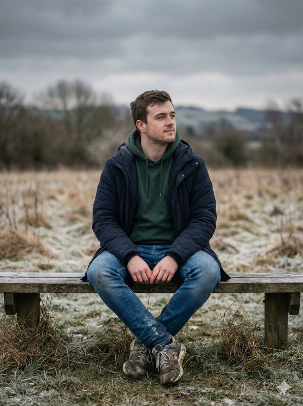 Winter Field Portrait