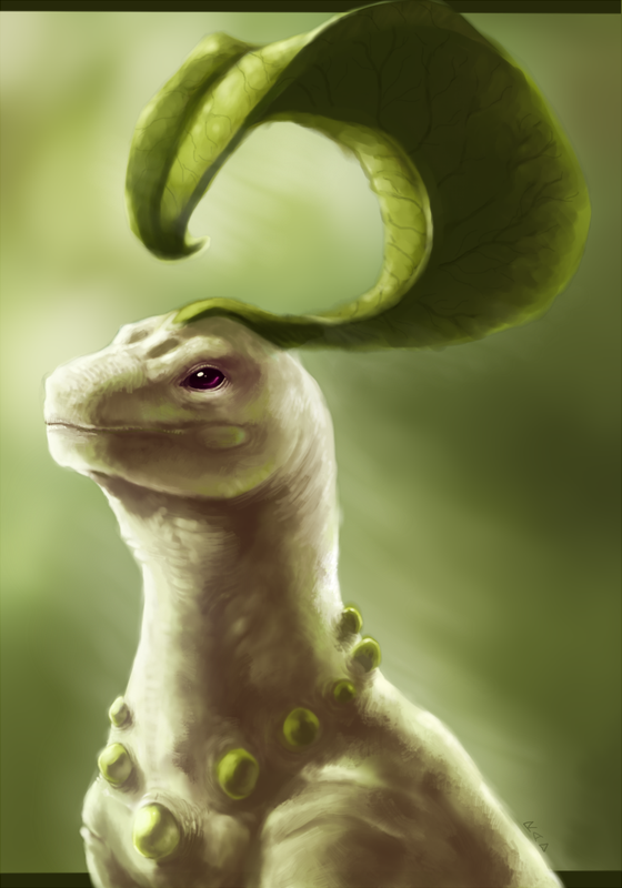 chikorita-pokemon-drawn-by-rajewel-475af