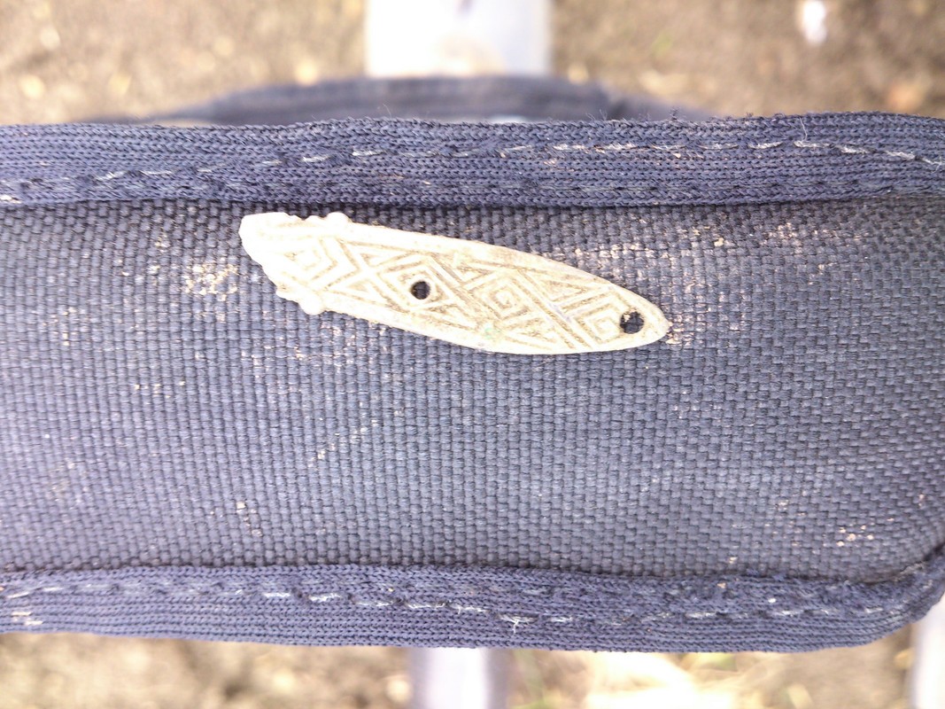 Gilt strap decoration as  dug 22042013