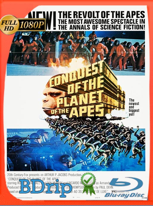 La Conquista Del Planeta De Los Simios (1972) BDRip HD 1080p Latino [GoogleDrive]