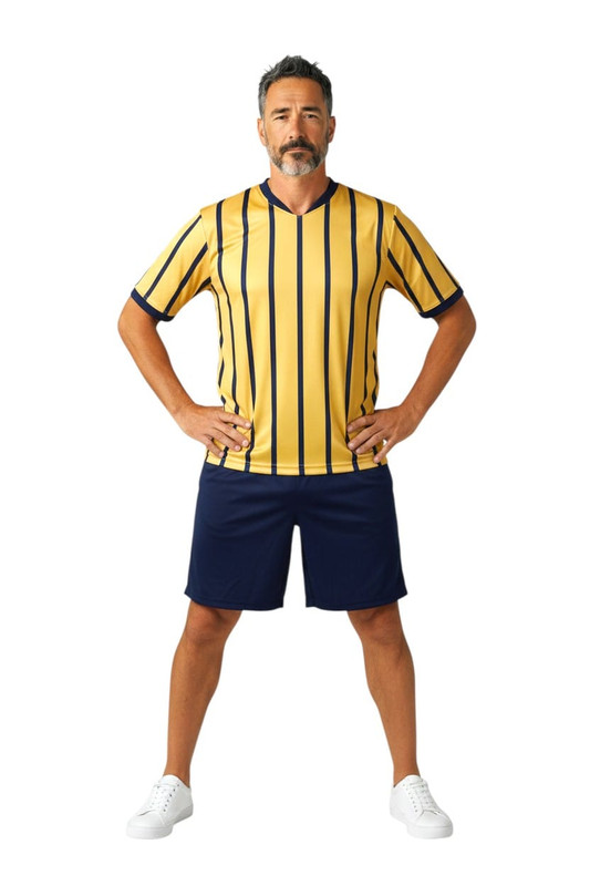 Classic  Jersey - Yellow-Gold-Black