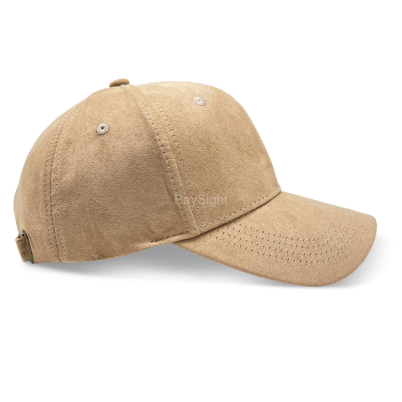 womens suede baseball cap