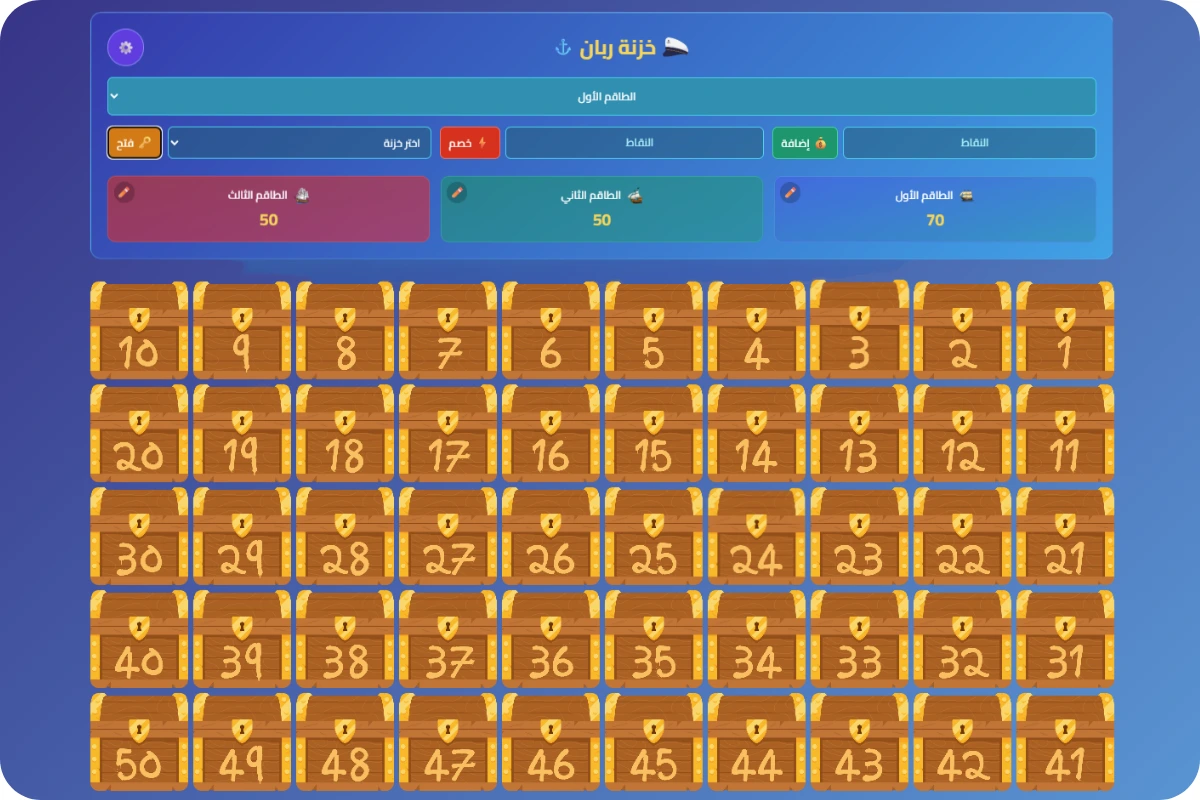 صورة مسابقة خزنة ربان