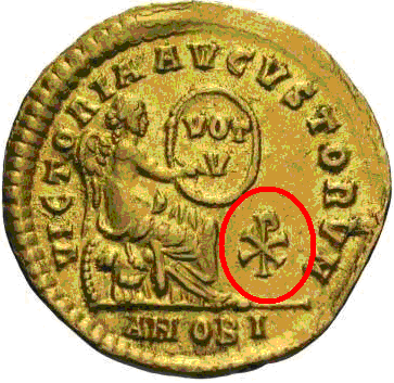Glosario de monedas romanas. MONOGRAMA. 6