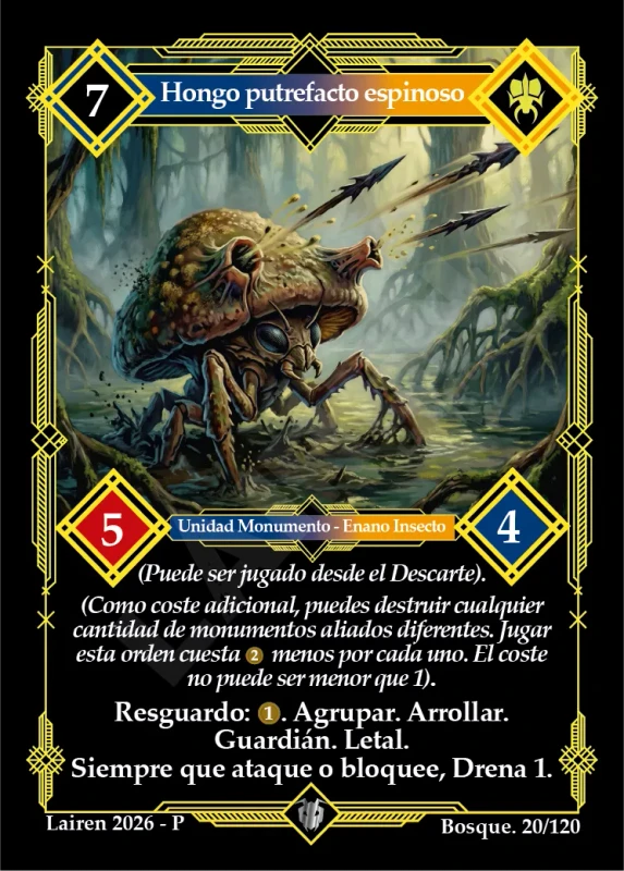 HONGO PUTREFACTO ESPINOSO