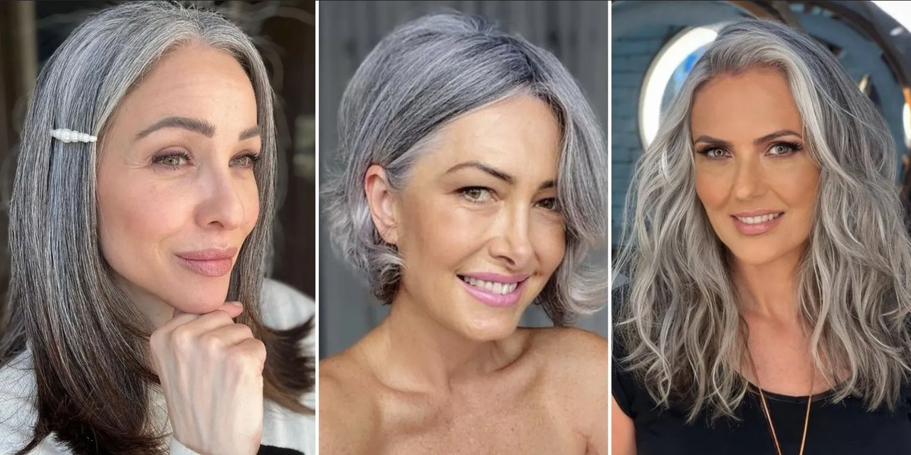 Cortes de cabello para mujeres con canas que te harán lucir más joven y guapa
