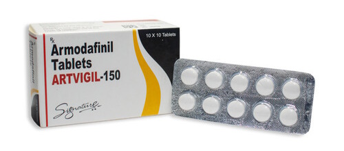 Artvigil (Armodafinil) 150 mg tabletten packung