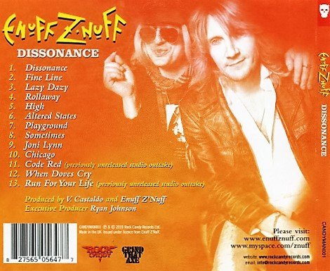 Enuff Z' Nuff - Dissonance (2010) Lossless