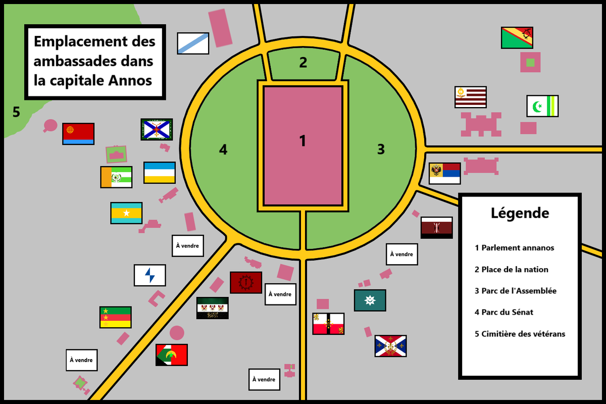 Carte de la capitale