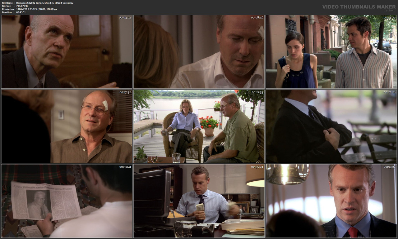 Damages S02E02 Burn It, Shred It, I Don't Care.mkv