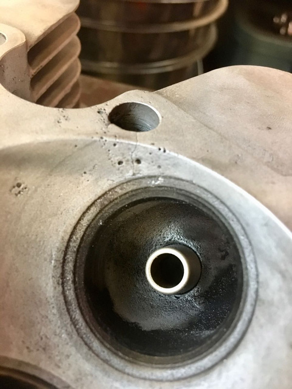 T100 cracked head
