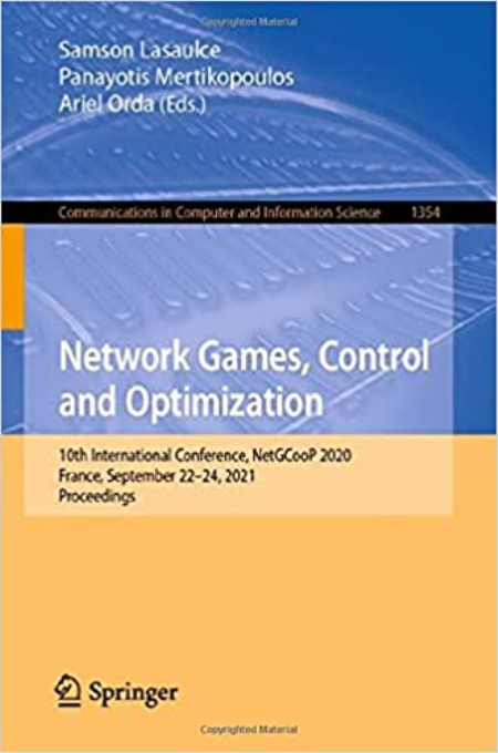 Network Games, Control and Optimization: 10th International Conference, NetGCooP 2020, France, September 22-24, 2021