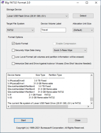 Big FAT32 Format 2.00