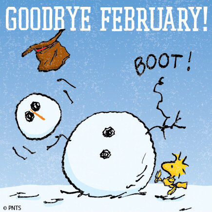 February-Goodbye