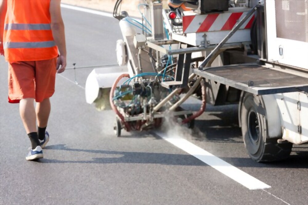 Road Line Painting 