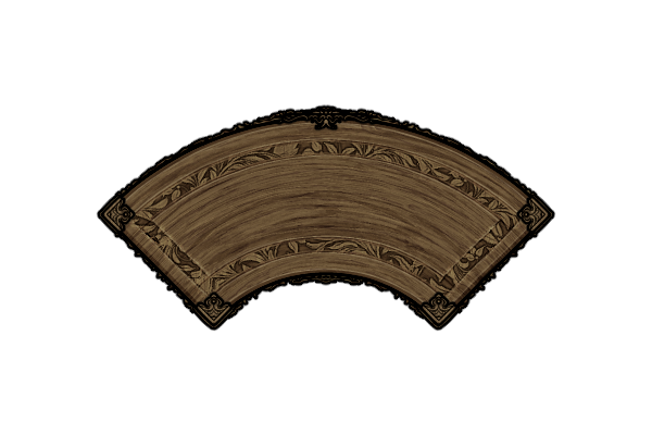 144206 Fancy Desk Curved Wood Ashen B1 3x2 600x400