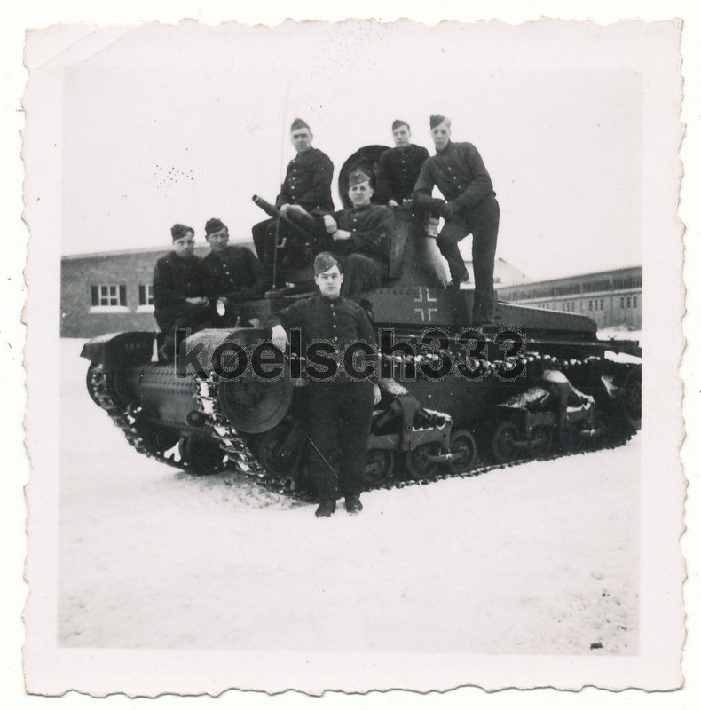 Foto tschechoslowakischer CKD Panzer 35(t) Beute