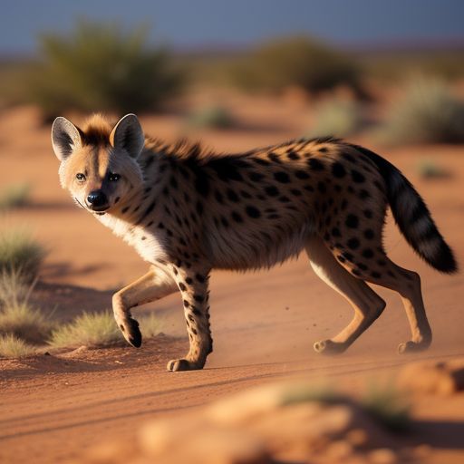 The-image-showcases-a-hyena-in-3