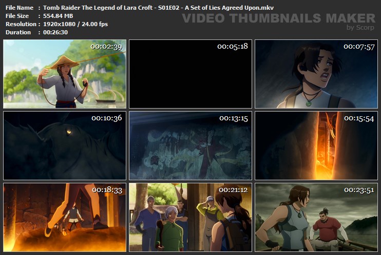 Tomb Raider The Legend of Lara Croft - S01E02 - A Set of Lies Agreed Upon.mkv