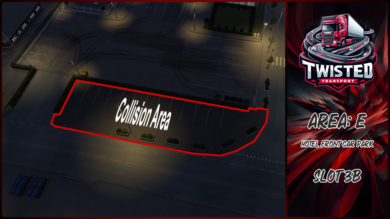 Area E: Hotel Front Car Park 3B