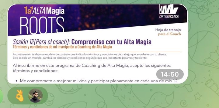 Testimonio de la comunidad de Alta Magia