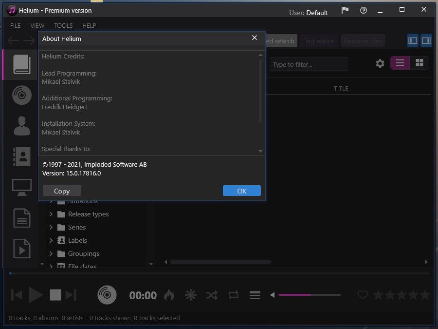 Helium Music Manager 15.0 Build 17816 Premium
