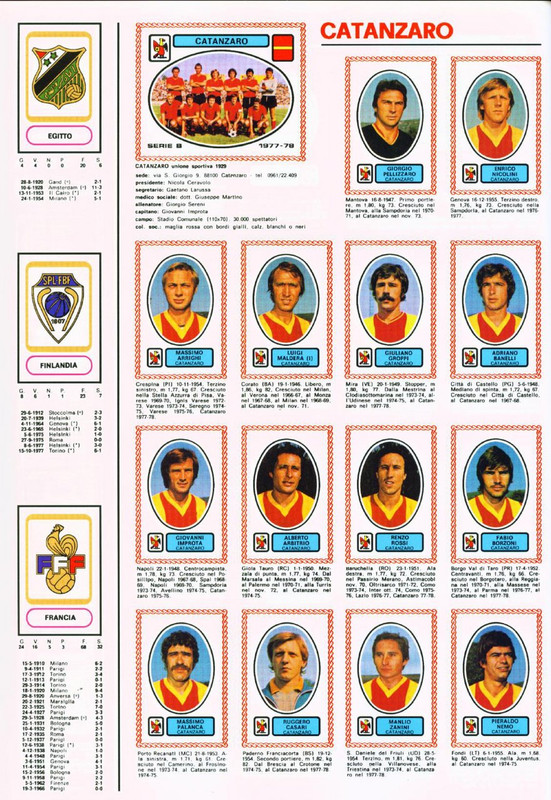 FIGURINA CALCIATORI PANINI 1977/78 Ottima Da Recupero Rec 71 Memo EUR 1